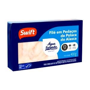 Quantas calorias em 100 g Filé Em Pedaços de Polaca do Alasca?