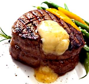 Quantas calorias em 100 g Filet Mignon?