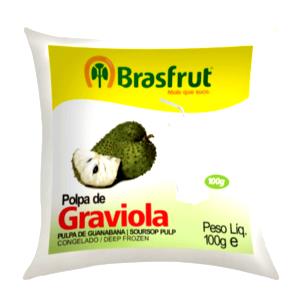 Quantas calorias em 100 G Graviola?