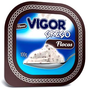 Quantas calorias em 100 g Grego Flocos?