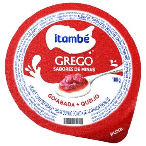 Quantas calorias em 100 g Grego Goiabada + Queijo?