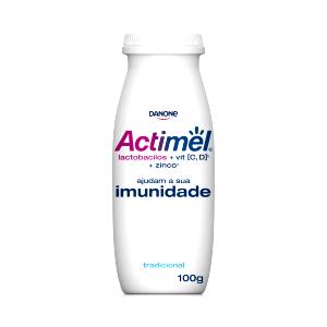 Quantas calorias em 100 g Iogurte Actimel?