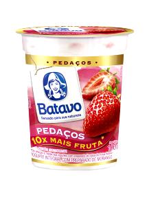 Quantas calorias em 100 g Iogurte com Pedaços de Fruta?