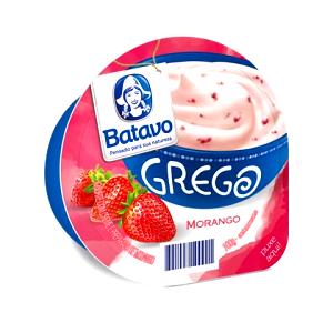 Quantas calorias em 100 g Iogurte Grego Morango?