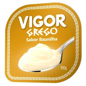 Quantas calorias em 100 g Iogurte Grego Zero Baunilha?