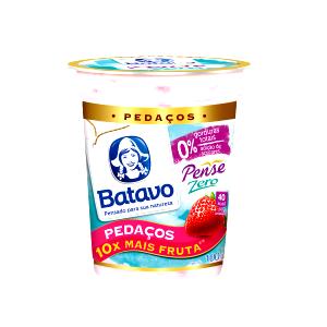 Quantas calorias em 100 g Iogurte Pense Zero Morango?