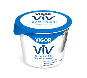 Quantas calorias em 100 g Iogurte Viv Simples Tradicional?