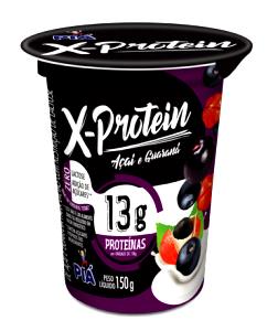 Quantas calorias em 100 g Iogurte X-Protein Açaí e Guaraná?