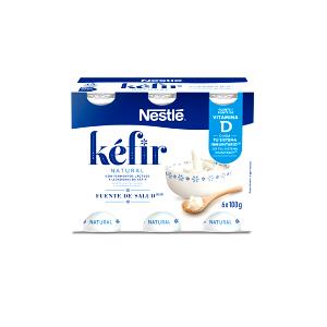 Quantas calorias em 100 g Kefir Natural?