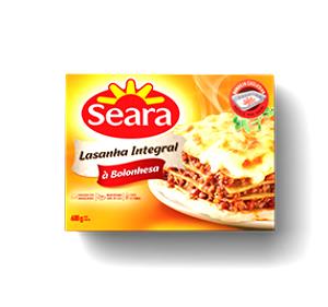 Quantas calorias em 100 g Lasanha Integral à Bolonhesa?