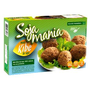 Quantas calorias em 100 g Mini Kibe de Soja?