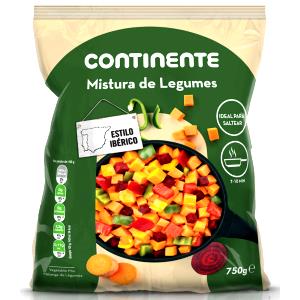 Quantas calorias em 100 G Mistura de Vegetais (Congelado)?