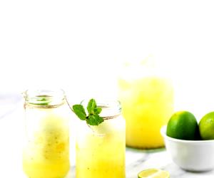 Quantas calorias em 100 G Mojito De Ananás E Hortelã?