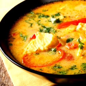 Quantas calorias em 100 G Moqueca de Peixe?