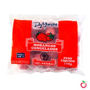 Quantas calorias em 100 g Morango Congelado?