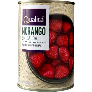 Quantas calorias em 100 G Morangos em Calda (Cozido ou Enlatado)?