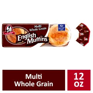 Quantas calorias em 100 G Muffin Inglês Multi-Cereais?