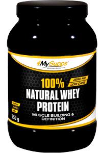 Quantas calorias em 100 g Natural Whey?