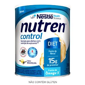 Quantas calorias em 100 g Nutren Control?