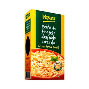 Quantas calorias em 100 g Peito de Frango Cozido e Desfiado?