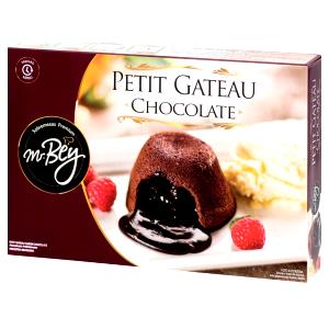 Quantas calorias em 100 G Petit Gateau?