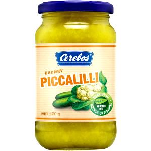 Quantas calorias em 100 G Piccalilli?