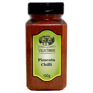 Quantas calorias em 100 G Pimentas Chili?