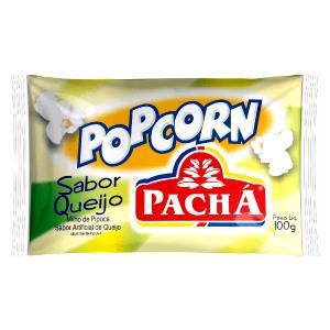 Quantas calorias em 100 G Pipocas com Sabor a Queijo?