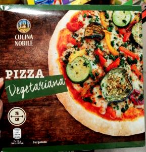 Quantas calorias em 100 g Pizza Vegetariana?