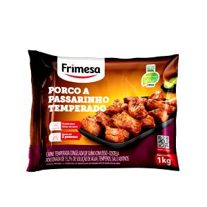 Quantas calorias em 100 g Porco a Passarinho Temperado?