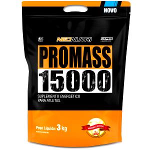 Quantas calorias em 100 g Pro Mass 15000?