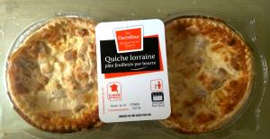 Quantas calorias em 100 g Quiche Lorraine?