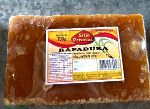 Quantas calorias em 100 G Rapadura?