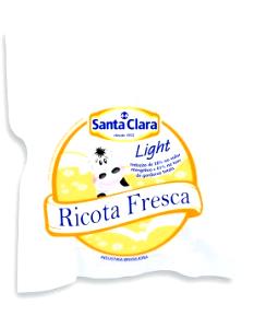 Quantas calorias em 100 g Ricota Fresca Light?