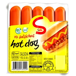 Quantas calorias em 100 g Salsicha Hot Dog?