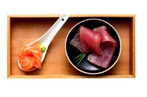 Quantas calorias em 100 G Sashimi de Atum?