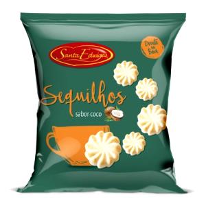 Quantas calorias em 100 g Sequilhos Sabor Coco?