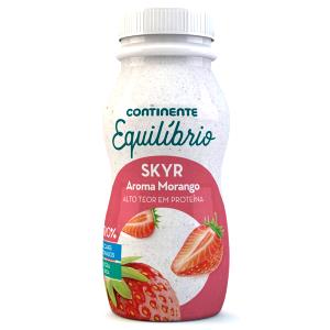 Quantas calorias em 100 g Skyr Morango com Grãos?