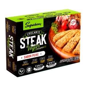 Quantas calorias em 100 g Steak a Base de Ervilha?