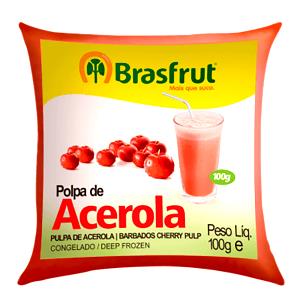 Quantas calorias em 100 G Suco de Acerola?