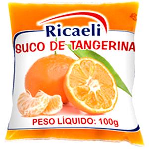 Quantas calorias em 100 G Tangerinas (em Suco, Enlatado)?