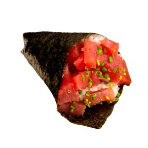 Quantas calorias em 100 G Temaki de Atum?
