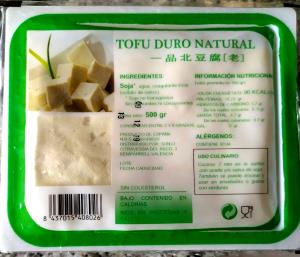 Quantas calorias em 100 G Tofu Duro?