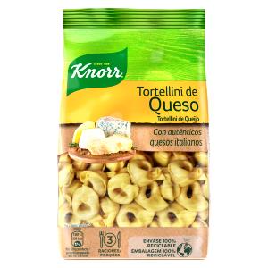 Quantas calorias em 100 G Tortellini com Recheio de Queijo?