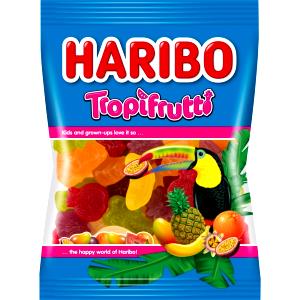 Quantas calorias em 100 g Tropifrutti?