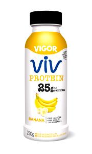 Quantas calorias em 100 g Viv Protein Banana?