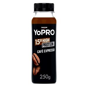 Quantas calorias em 100 g YoPRO 15G High Protein Café Expresso?