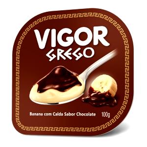 Quantas calorias em 100 G Iogurte Grego De Chocolate?