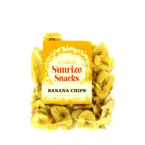 Quantas calorias em 100 Gramas Chips de banana?