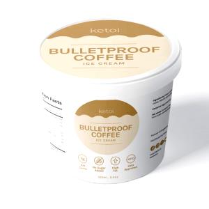 Quantas calorias em 100 Ml Bulletproof Coffee?